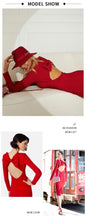 Load image into Gallery viewer, SARITAEA Backless Bandage Midi
