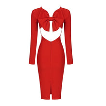 Load image into Gallery viewer, SARITAEA Backless Bandage Midi
