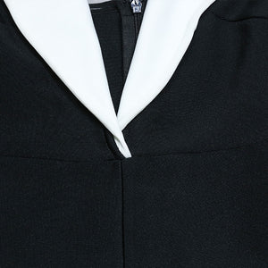 SEMELE Backless V-Neck Jumpsuit