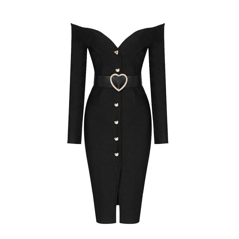 SANCHEZIA Bandage Midi