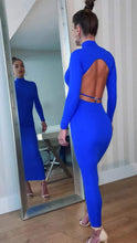 Load image into Gallery viewer, SILPHIUM Backless Bandage Midi
