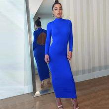 Load image into Gallery viewer, SILPHIUM Backless Bandage Midi
