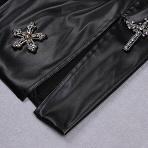 SORBARIA PU Leather Mini