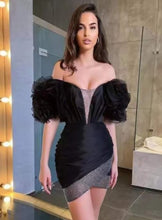 Load image into Gallery viewer, SINOJACKIA Mini Off Shoulder Dress
