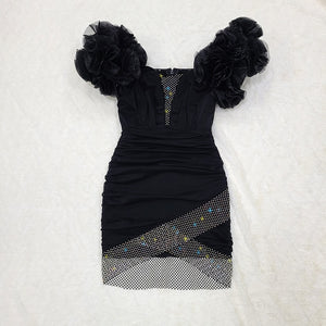 SINOJACKIA Mini Off Shoulder Dress