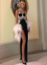 Load image into Gallery viewer, SONERILA Long Dress Crystal Tassel
