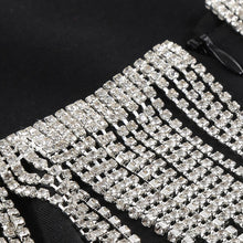 Load image into Gallery viewer, SONERILA Long Dress Crystal Tassel
