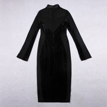 Load image into Gallery viewer, SOLLYA Mesh Velvet Midi
