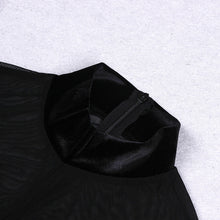 Load image into Gallery viewer, SOLLYA Mesh Velvet Midi
