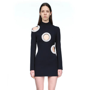 SORBUS Bandage Long Sleeve Mini