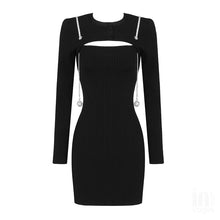 Load image into Gallery viewer, SPREKELIA Mini Bandage Dress

