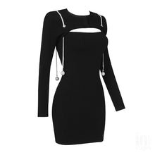 Load image into Gallery viewer, SPREKELIA Mini Bandage Dress
