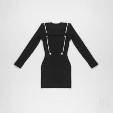 Load image into Gallery viewer, SPREKELIA Mini Bandage Dress
