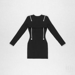 SPREKELIA Mini Bandage Dress