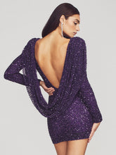 Load image into Gallery viewer, TABEBUIA Sequin Backless Mini
