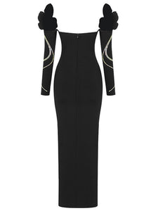 STYPHELIA Bandage Long Dress