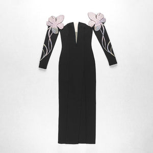 STYPHELIA Bandage Long Dress