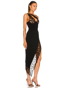 TECOPHILAEA Bandage Slanted Midi