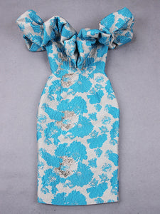 SYNGONIUM Midi Embroidery Dress