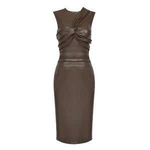 SYRINGA Faux Leather Midi (no gloves)