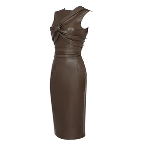 SYRINGA Faux Leather Midi (no gloves)