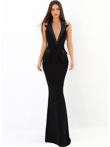 THUNBERGIA Bandage Long Dress