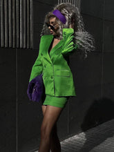 Load image into Gallery viewer, THUJOPSIS Blazer Skirt Set
