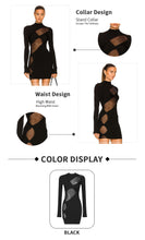 Load image into Gallery viewer, TRADESCANTIA Mini Bandage Dress
