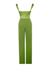Load image into Gallery viewer, TETRANEURIS Satin Jumpsuit
