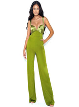 Load image into Gallery viewer, TETRANEURIS Satin Jumpsuit
