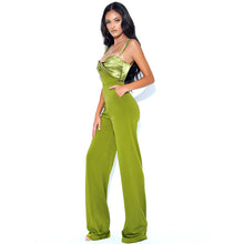 Load image into Gallery viewer, TETRANEURIS Satin Jumpsuit
