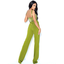 Load image into Gallery viewer, TETRANEURIS Satin Jumpsuit
