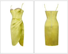 Load image into Gallery viewer, TETRADIUM Satin Mini Dress
