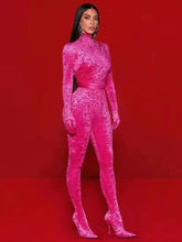 Load image into Gallery viewer, THRINAX Velvet Jumpsuit

