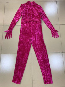 THRINAX Velvet Jumpsuit