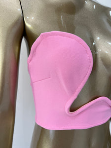 SUCCISA Pink Bandage Top