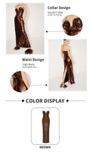 Load image into Gallery viewer, TILLANDSIA Sequin Long Dress
