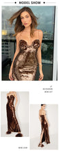 Load image into Gallery viewer, TILLANDSIA Sequin Long Dress
