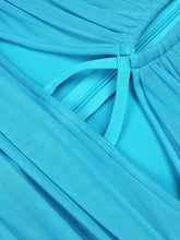 Load image into Gallery viewer, TIBOUCHINA Mini Bandage Mesh Dress
