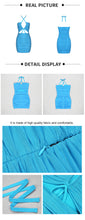 Load image into Gallery viewer, TIBOUCHINA Mini Bandage Mesh Dress
