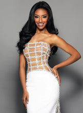 Load image into Gallery viewer, TODEA Sequin Mesh Long Dress
