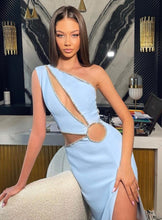 Load image into Gallery viewer, TITHONIA One Shoulder Bandage Midi
