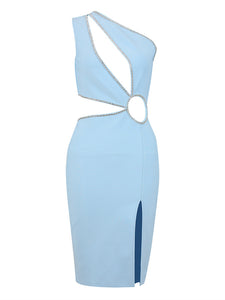 TITHONIA One Shoulder Bandage Midi