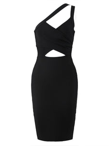 TRACHYMENE Bandage Midi Dress