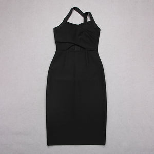 TRACHYMENE Bandage Midi Dress