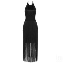 Load image into Gallery viewer, PERICALLIS Tassel Bandage Dress
