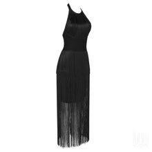 Load image into Gallery viewer, PERICALLIS Tassel Bandage Dress
