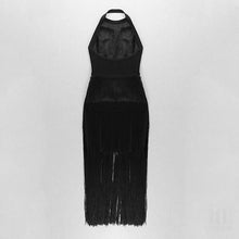 Load image into Gallery viewer, PERICALLIS Tassel Bandage Dress

