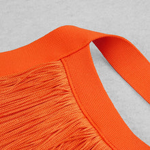 Load image into Gallery viewer, PERICALLIS Tassel Bandage Dress
