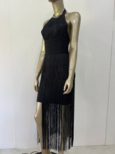Load image into Gallery viewer, PERICALLIS Tassel Bandage Dress

